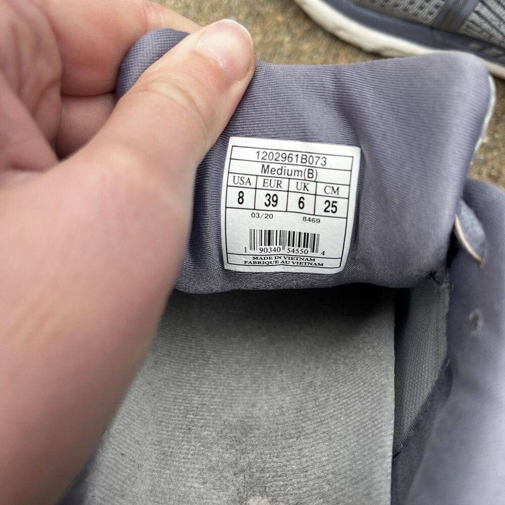 Brooks Womens Size 8 B Adrenaline GTS 20 1202961B073 Gray Running Sneakers - Picture 14 of 14